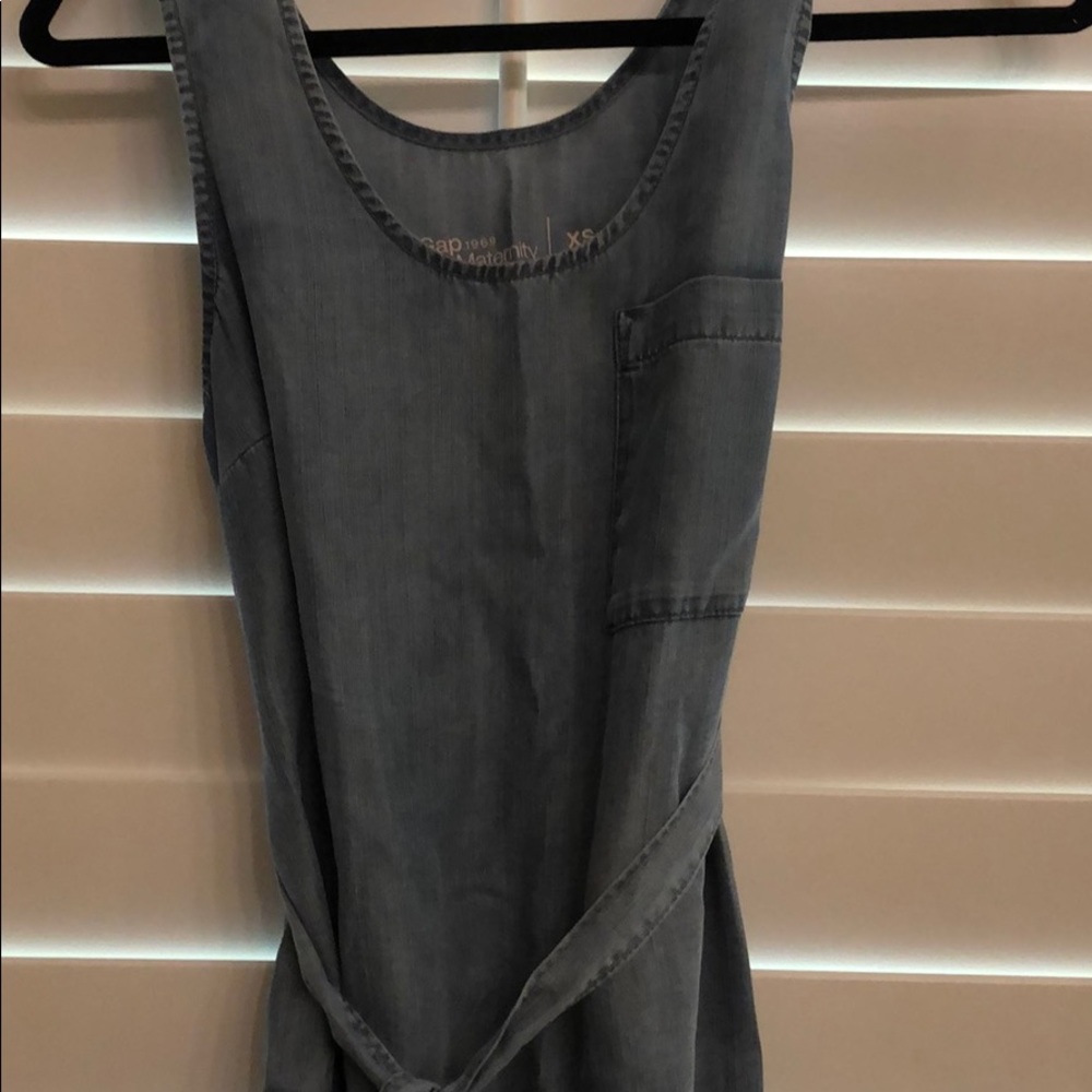 Gap Maternity chambray dress